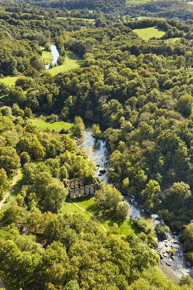 the yon valley in the Vendée